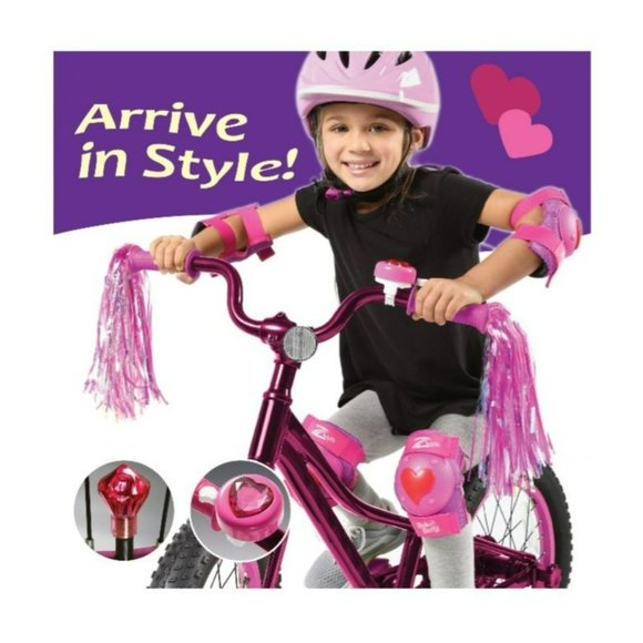 Zkids Print And Pretty Elbow And Knee Pat Set With Bike Bell - Picture 4 of 10